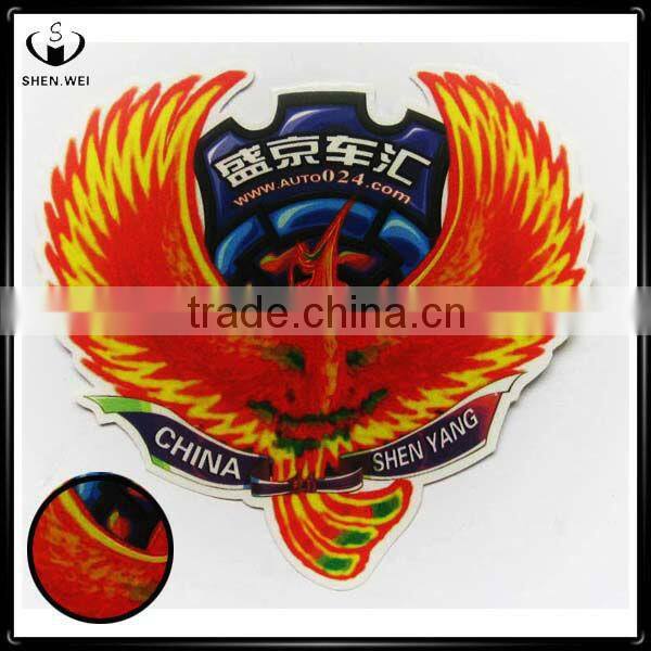 glossy removable pvc decal full car body side sticker