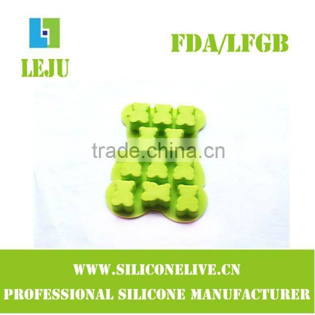 cute penguin silicon cake mould