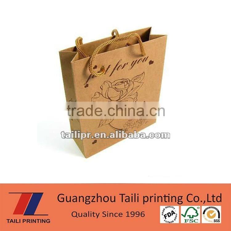 Fashion design fsc paper bag