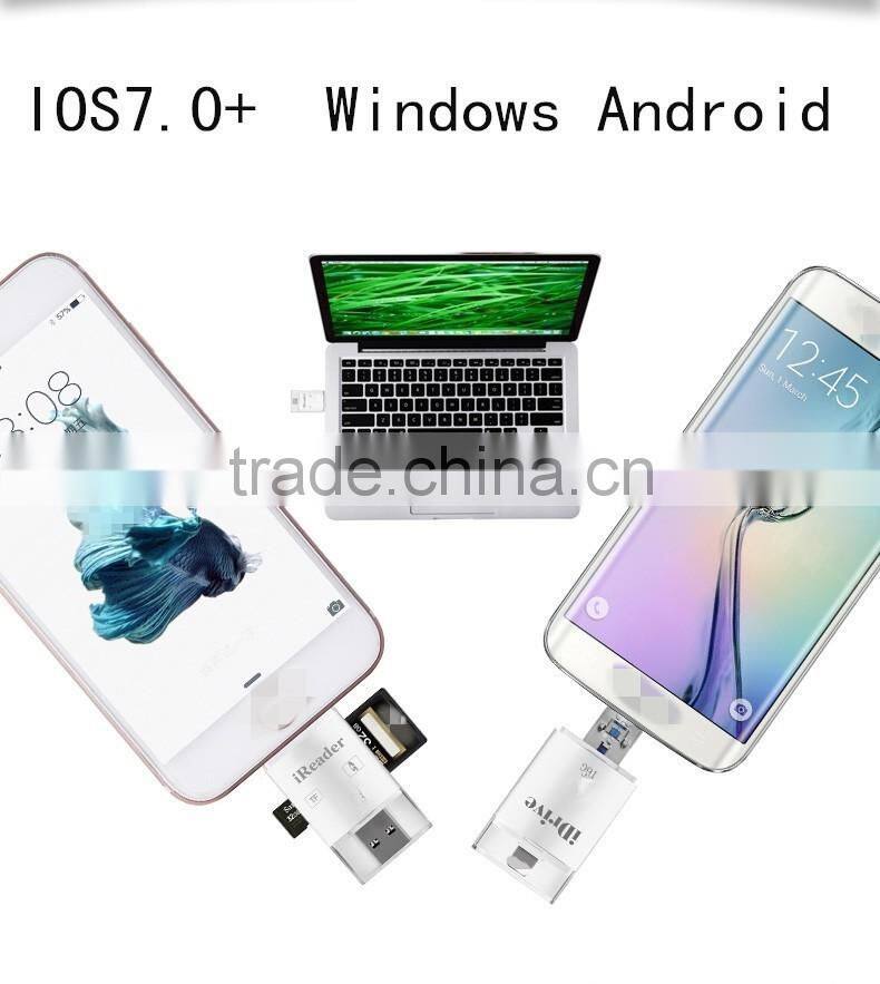 New product 16gb otg usb flash drive for android, 16G/32G/64G/128G OTG Micro USB Flash Drive for iphone