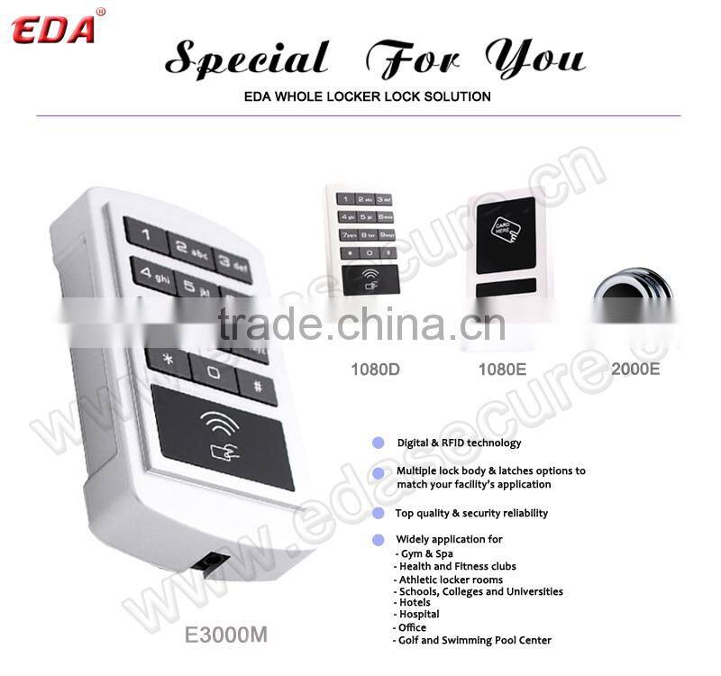 New Design Password Cabinet Lock RFID Sauna Lock for Locker