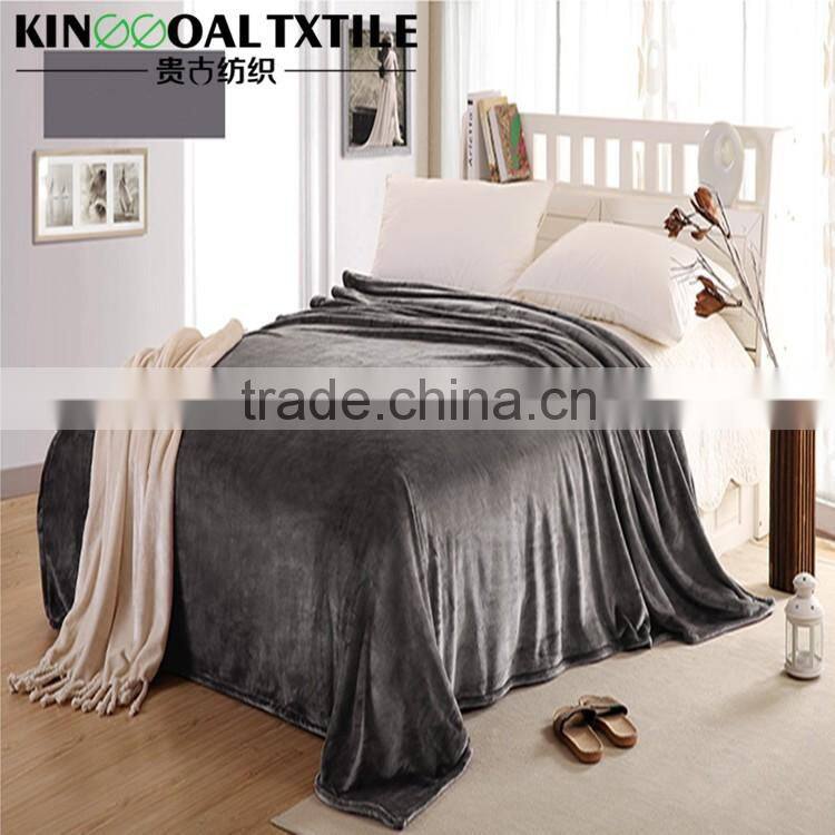 Luxury Soft With 3cm bingding 100% cotton Blanket