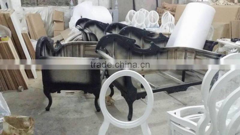 Modern design hotel sofa without arms XY3480