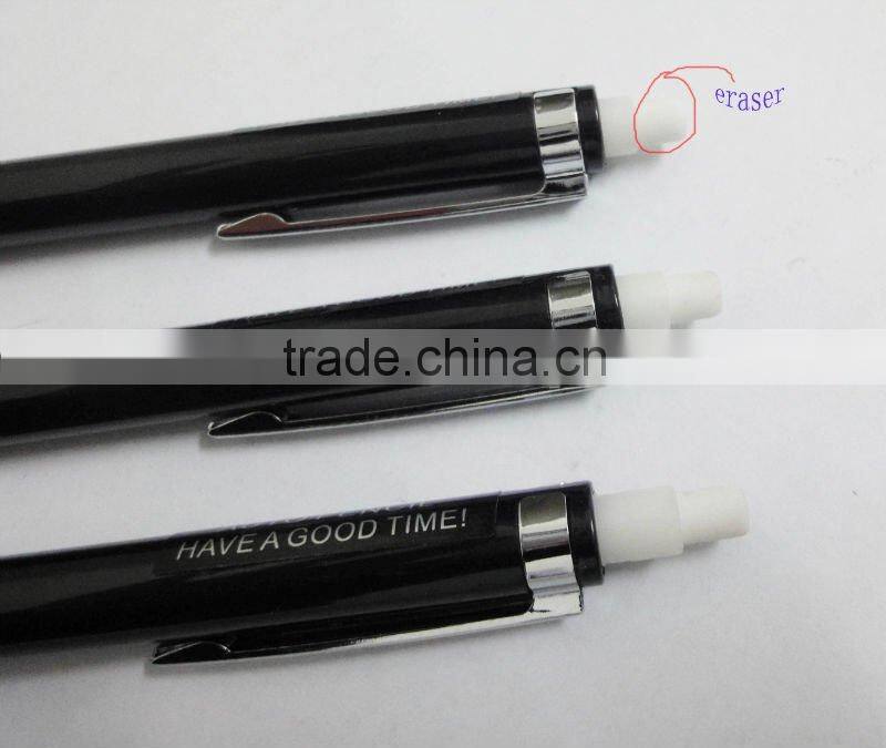 fashion mechanical pencil with eraser