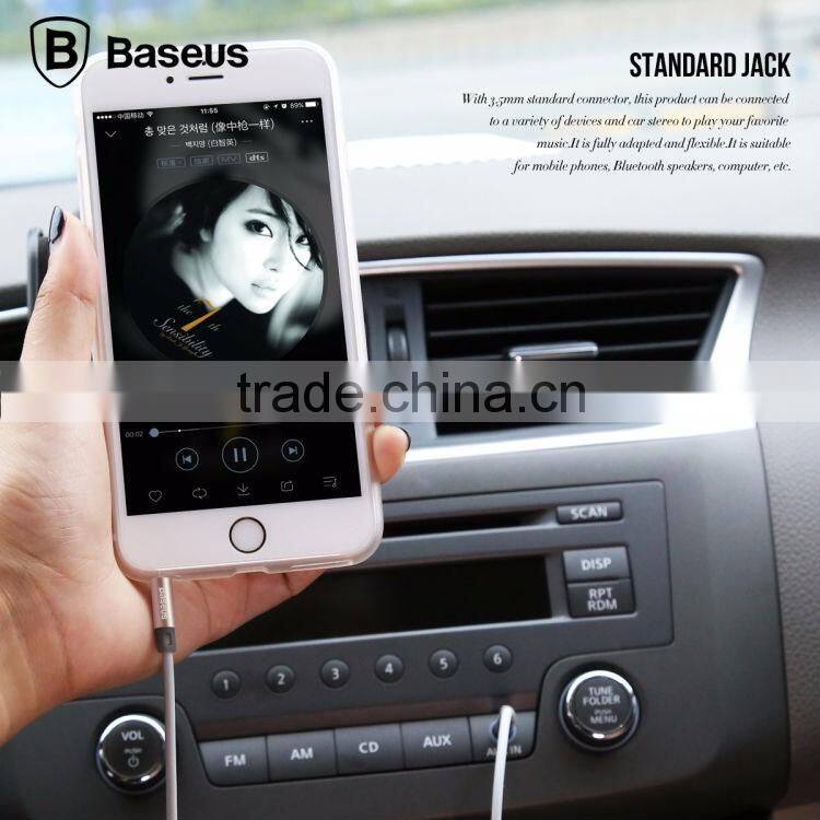 Baseus 1.2M Aux Audio Cable For Car MP3 MP4 Fluency Series 3.5mm Male To Male Audio Cable For Phone Speaker TB-0399