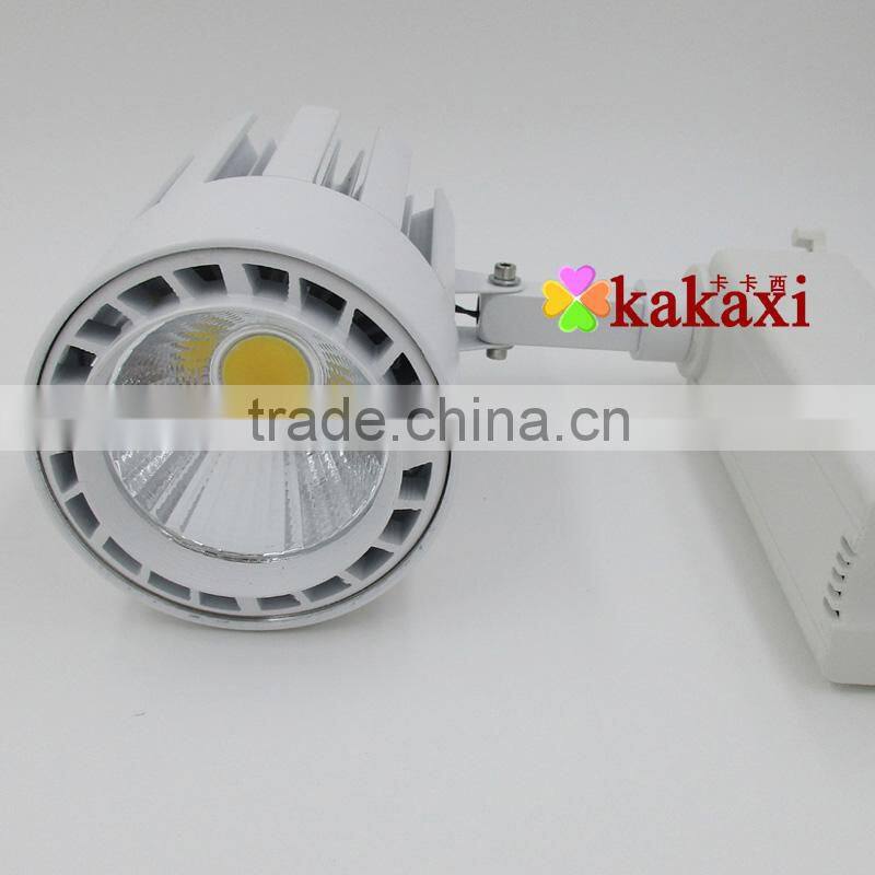 Kakaxi High Quality LED Track Light 20W 30W Clothing Store Rail Lights Showcase LED Spotlights