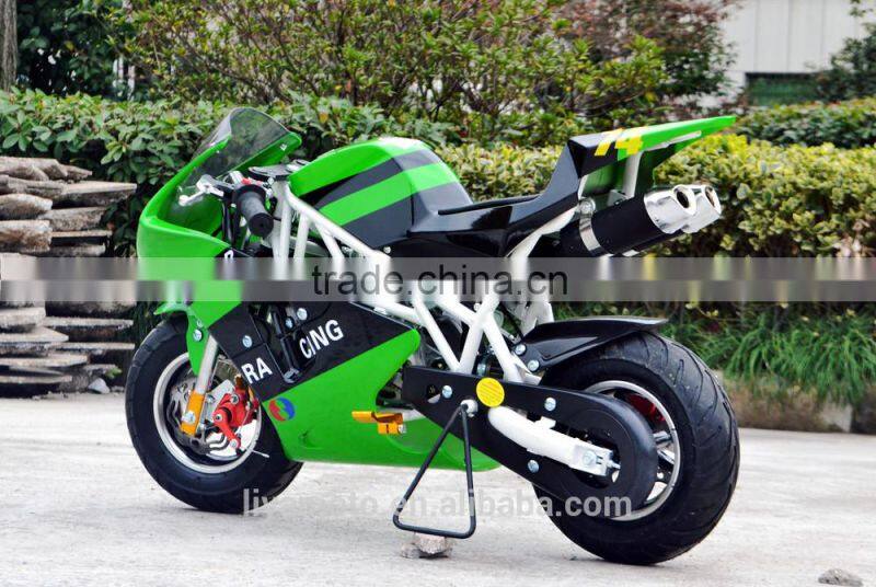 pull start 2 stroke 49cc Mini motorcycle