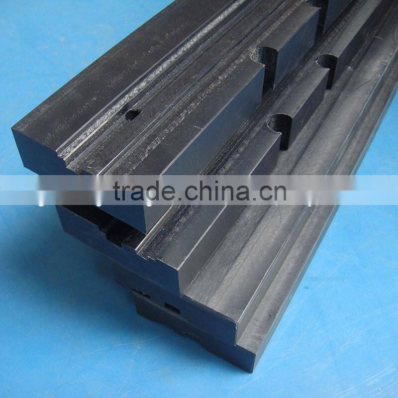 High density Self lubricating U-PE chain guide rail belt guide