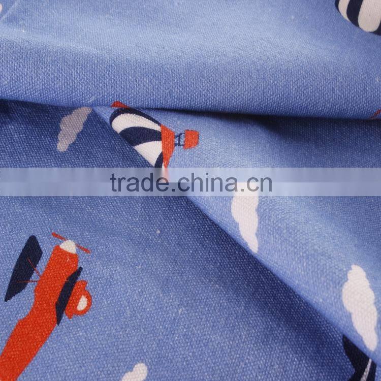 New digital print product fabric textiles 100% cotton canvas fabric for baby fabric