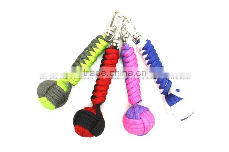 wholesale high quality fashional paracord monkey fist