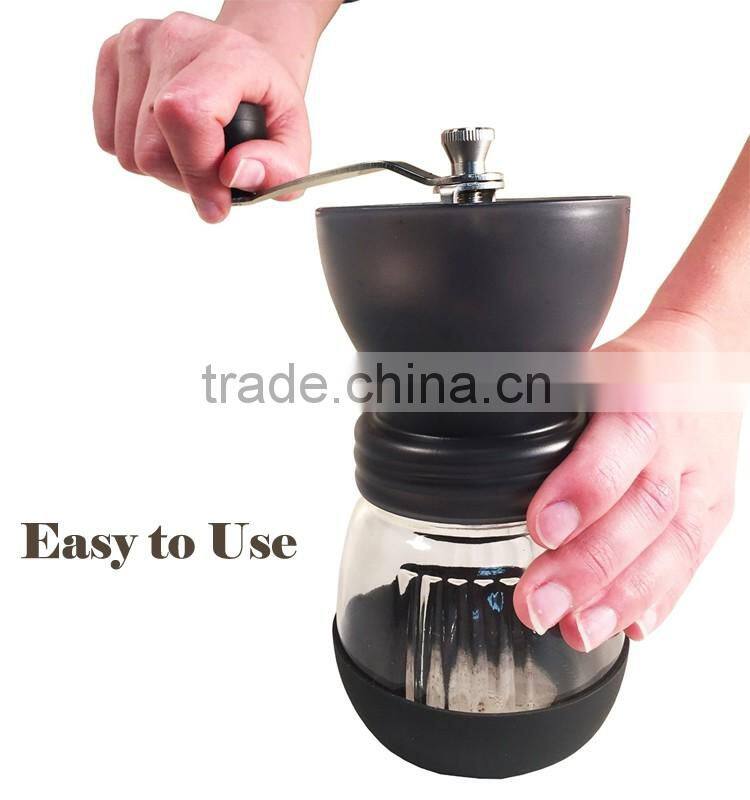 NT-CG01 & NT-CG02 Premium Burr 100g Capacity Manual Mill Coffee Grinder