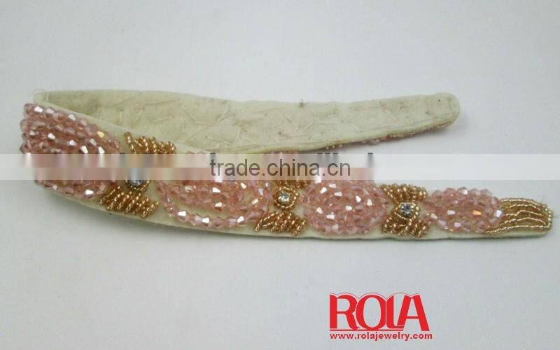 beautiful custom embroidery rhinestone sew on patches