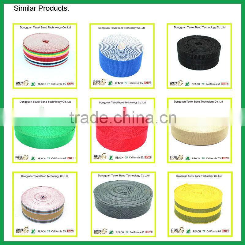 Adjustable polyester belt strap