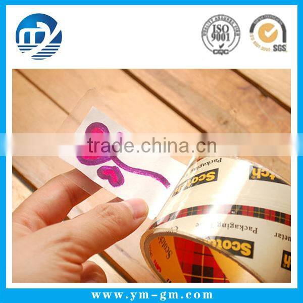 2015 customized waterproof transaprent sticker printing