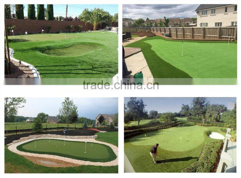 High quality golf grass artificial putting green/putting green carpets