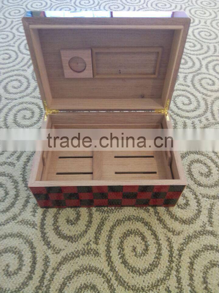 Black and Red Wooden YF Brand Stocked Box