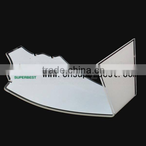 L shape acrylic necklace display