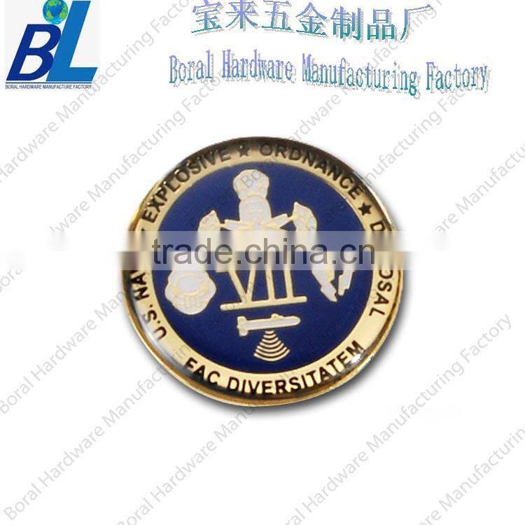 Green luminous color glitters Vietnam challenge coin