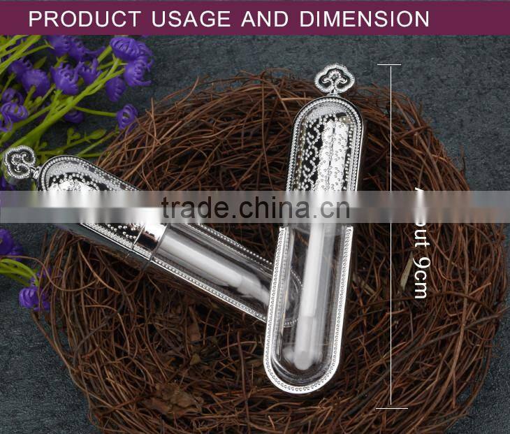 Small waterproof brush new design lip gloss tubes cosmetic packaging