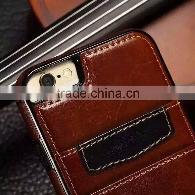 PU Leather Luxury Ultra Thin TPU Back Case Cover For Apple iPhone 5/S 6 6S Plus