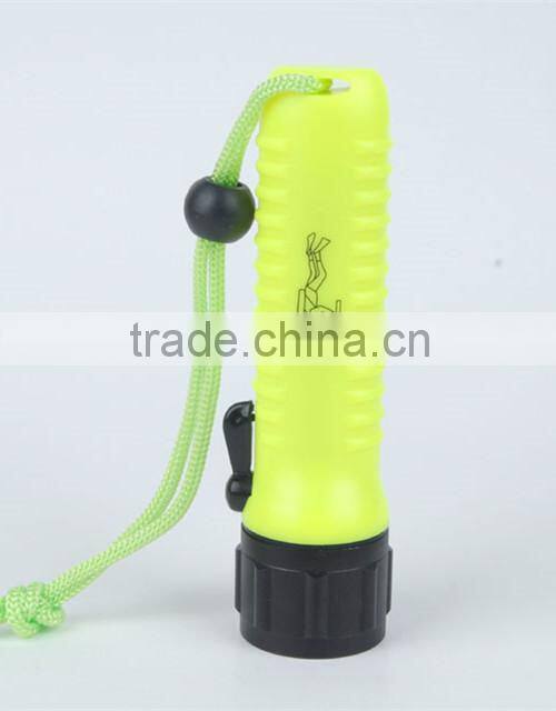 3W Rechargeable Powerful LED Diving Flashlight Diving Torch Flashlight