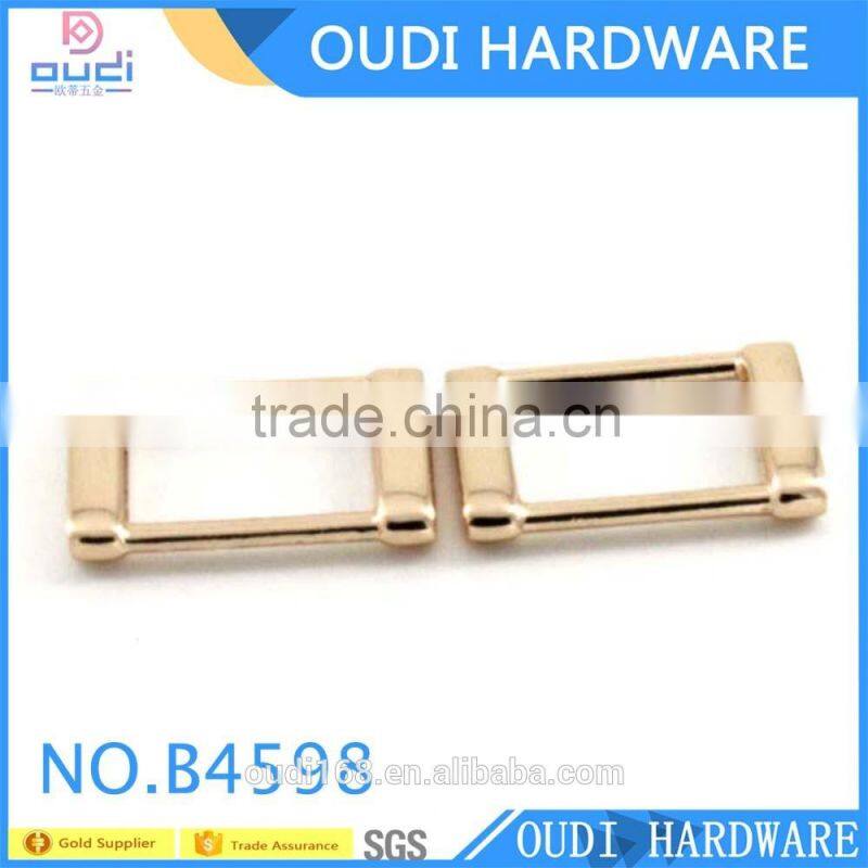 Rectangle buckles designed for shoe decoration parts metal buckles