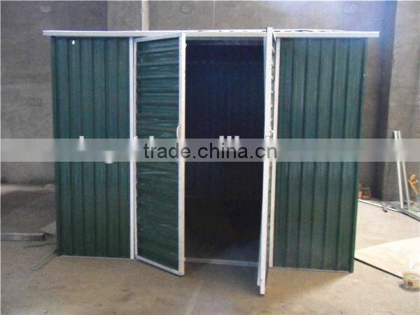 garden storage cabin/ metal garden room