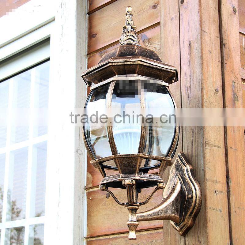 Pumpkin in antique european-style outdoor wall lamp waterproof courtyard high-grade villas terrace wall lamp