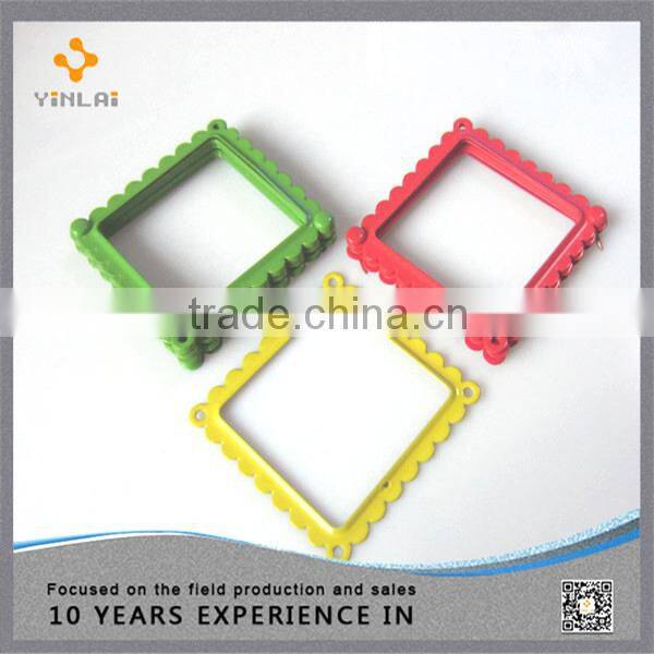 65mmx65mm square tag holde colorful