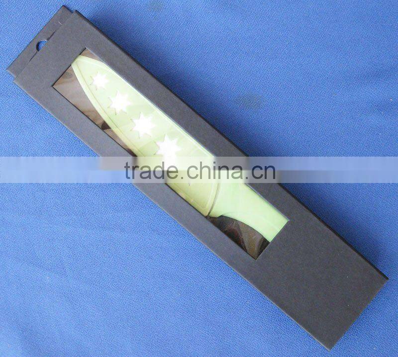 6" ceramic chef knife with gift box packing