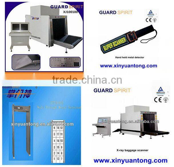 XJ100100 Luggage cargo Inspection X-ray Scanner, baggage inspection scanner