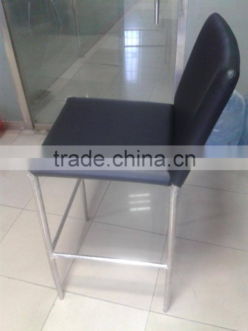 comfortable metal frame bar chair