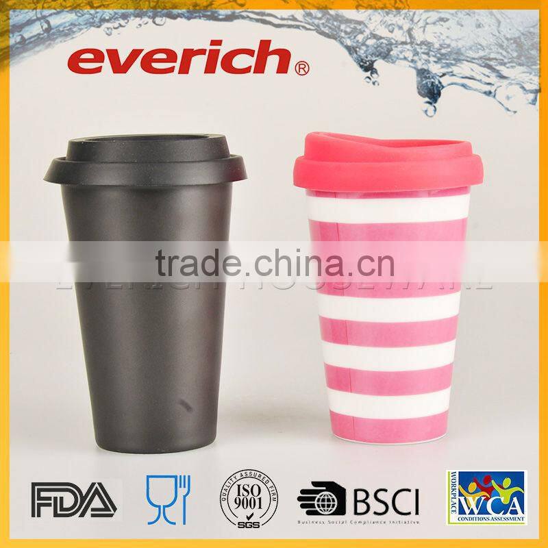 Reusable Nice Design Wholesale Ceramic Travel Mug