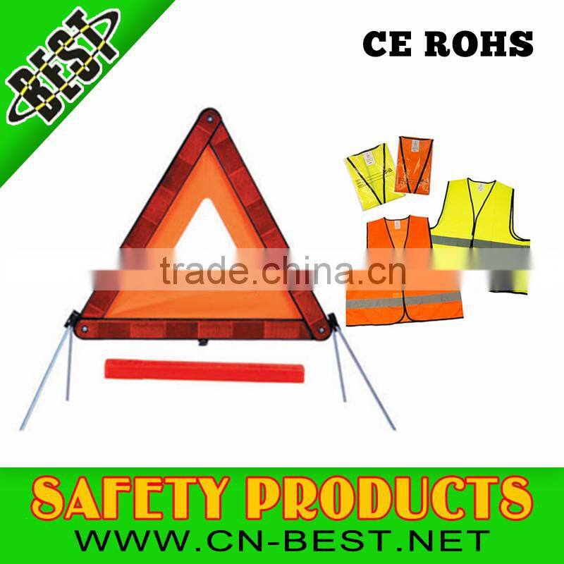 E-mark safety warning triangle