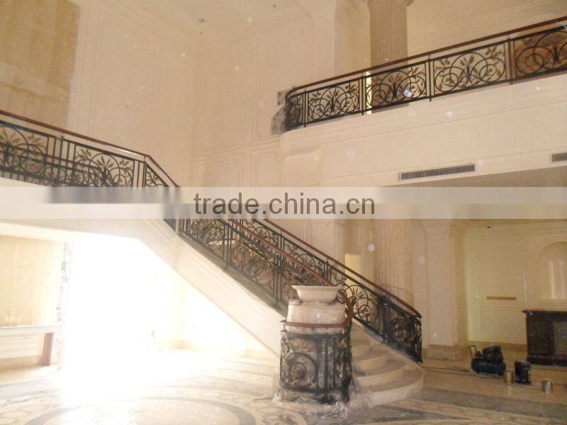 Top-selling welded cast iron handrail for stairs
