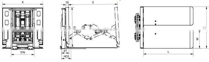 Forklift Push Pull Fork