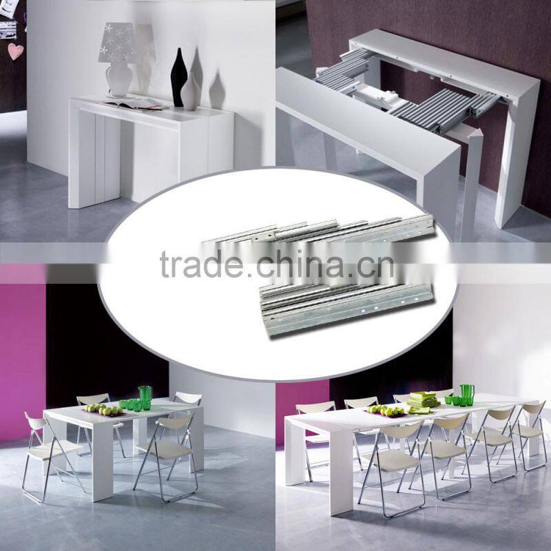 Multi Section Folding Table Slide Runner(extension table mechanism)