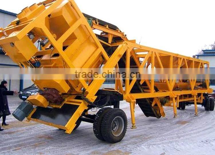 Mobile cement mixing station factory price