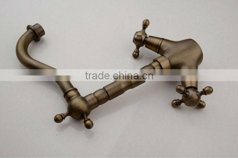 Antique Bathroom Mixer Tap For Hot And Cold Water QH1711A