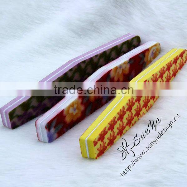 blue sponge file nail file