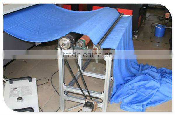 SM1625 auto feeding denim jeans laser engraving machine