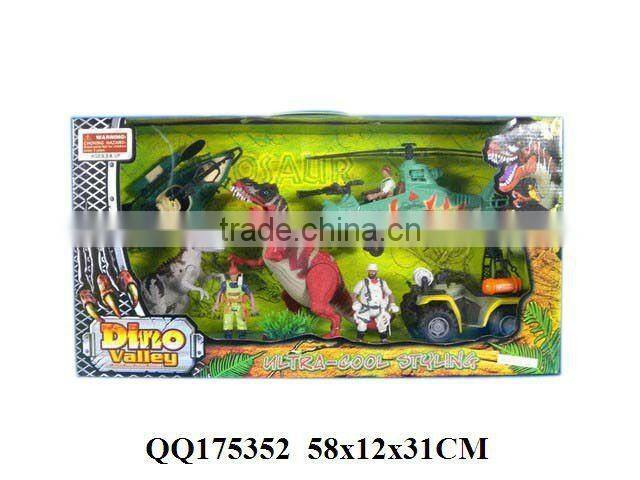 Funny dinosaur play set