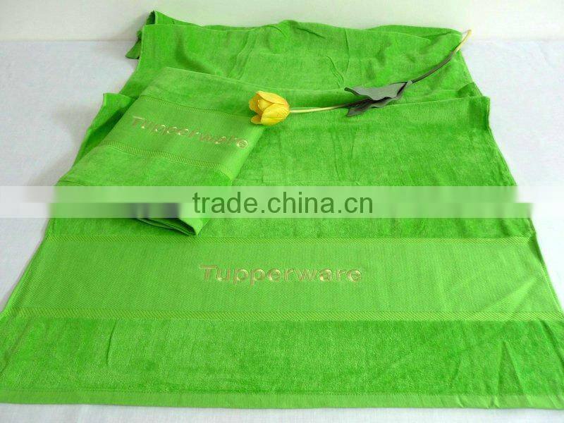100% cotton high quality yarn dyed jacquard towel