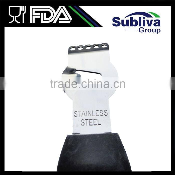 Stainless Steel Blade Citrus Lemon Zester With Plastic Handle