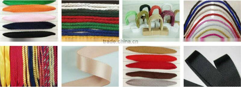 cheap custom logo craft paper packaging bag with cotton rope