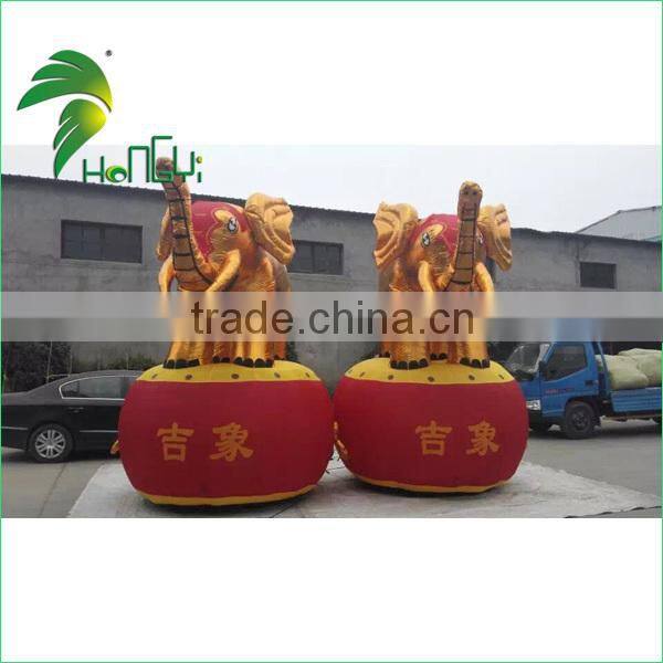 2015 golden Elephant inflatable arch for sale for new year