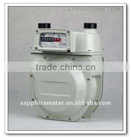 G6B Sapphire Diaphragm Commercial Aluminum Case Gas Meter