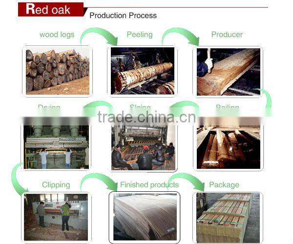 supply for both crown cut and quarter cut natural veneer