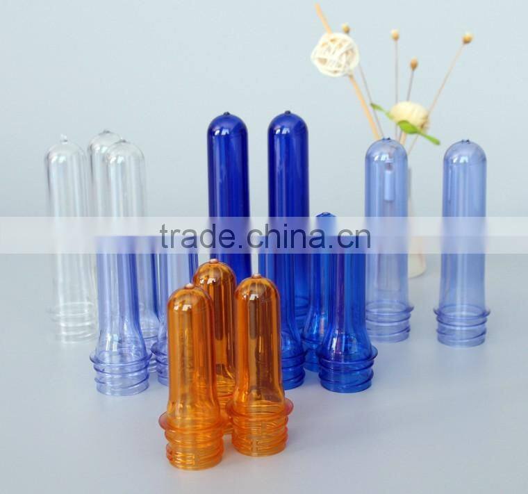 Hot sale OEM acceptable plastic bottle preform with PET material