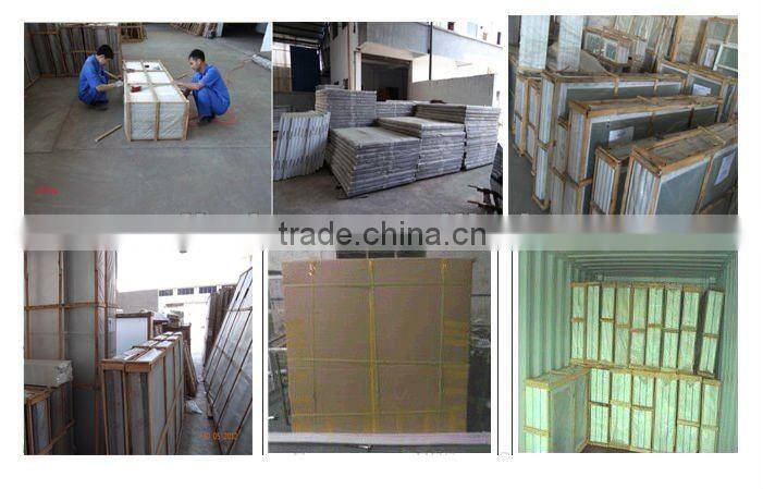 Tinted color PVC tilt open vertical opening window